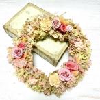 紫陽花の夢 プリザーブドフラワー リースL