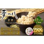夢つくし 玄米 PREMIUMパック 24パック×12回