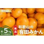 秀品 有田みかん S~Lサイズ 大きさお任せ 5kg