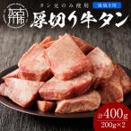 厚切り牛タン400g 塩焼き用200g×2パック