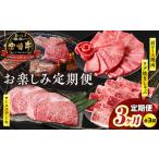 ふるさと納税 【3か月定期便】宮崎牛お楽しみ定期便 ふるさと納税 牛肉 肉 3回 ロース ステーキ ウデ スライス 肩ロース 焼肉 サシ 霜降り ブ.. 宮崎県高千穂町