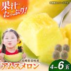 メロン 大箱 3-6個 アムスメロン