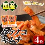 味付タケノコキムチ 100g×4パック