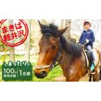 乗馬 体験 まきば軽井沢 まったり100分