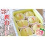 ふるさと納税 【桃 2026年 先行予約】ご家庭用 白桃 早生、中生種 約2kg(5〜10玉) もも モモ 岡山県 国産 フルーツ 果物 岡山県里庄町