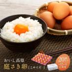 12か月定期便 おいし高原 庭さき卵 Lサイズ 20個入り