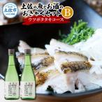 土佐の魚とお酒のおきゃくセット B ウツボタタキコース