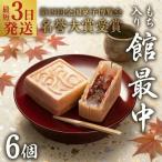 スピード発送 もち入り 館最中 6個入