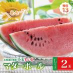 小玉すいか マダーボール Lサイズ2玉 スイカ