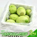 メロン つるかめろんの玉子 摘果メロン 2kg