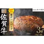 N217x1 絶品 佐賀牛 ハンバーグ 150g×3個