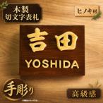 MATSU工房 木製 切文字表札 表札 切文字