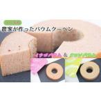 農家が作ったバウムクーヘン メロン&いちご