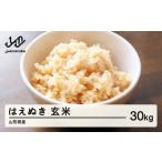 ふるさと納税 2025年 令和7年産 山形県産 はえぬき 玄米 30kg お米 米 ブランド米 こめma-hagxb30 ※沖縄・離島への配送不可 山形県山辺町