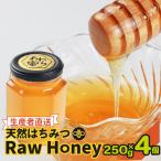 raw honey あわら蜜 4個
