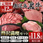 鹿児島黒牛 贅沢満喫セット 全6種 合計11.8kg
