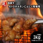 訳あり 牛 大トロホルモン にんにく味噌味 3kg