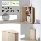家具 収納棚 トライアングルストレージ ホワイト
