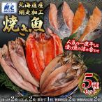 網走加工焼き魚セット 5種
