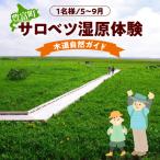 サロベツ湿原体験 木道自然ガイド 1名様