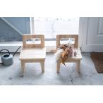 建築端材でつくったキッズチェア 高さ18cm