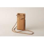 ENVELOPE 革のカシミヤ 産明宝鹿革スマホショルダーバッグ