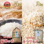米 もち麦セット コシヒカリ稲穂の香 キラリモチ