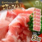 ふくいポーク 切り落とし 3kg