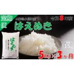 はえぬき5kg 計15kg