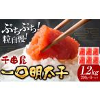 千曲屋 一口辛子明太子 1.2kg