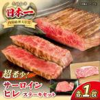 長崎和牛 サーロイン ヒレ ステーキセット 各1枚
