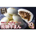飛騨牛まん 肉まん 10個セット 惣菜 GV008