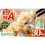 さがびより 玄米 30kg
