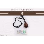 404 漆工芸 ペンダント F 柿