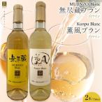 無尽蔵ブラン 薫風ブラン 白ワイン 750ml×各1本 計2本