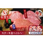 佐賀牛 ステーキ食べくらべセット 赤身 サーロイン