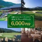 ゴルフ プレーチケット 6,000円分