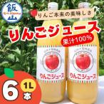 りんごジュース 1L×6本