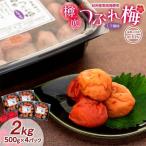紀州産 南高梅 樽底 つぶれ梅 しそ風味 2kg