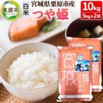 ふるさと納税 【白米】令和7年産 つや姫 10kg(5kg×2袋) 宮城県栗原市産 宮城県栗原市