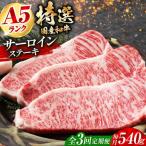 和牛特上サーロイン ステーキ 180g×3枚