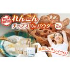 れんこんチップス 3種10袋 れんこんパウダー 2袋