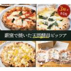 松島 薪窯で焼いた天然酵母ピッツア 3種×各1枚 計3枚セット