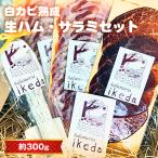 No.442 白カビ熟成 生ハム サラミセット 約300g