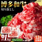 小分け 博多和牛 切り落とし 1kg