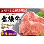豊後牛 サーロイン ステーキ 250g×4