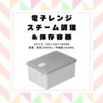 電子レンジ スチーム調理 保存容器 〈Lサイズ〉
