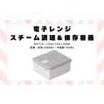 電子レンジ スチーム 調理 保存 容器 〈Mサイズ〉