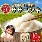 ササニシキ 精米 10kg