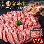 宮崎牛モモ ウデ焼肉800g